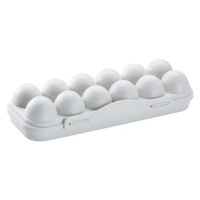 Egg Storage Box Refrigerator Plastic Airtight Fresh Keeping