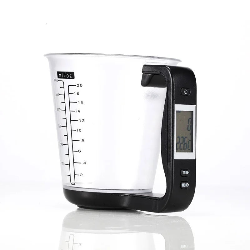 Scales Lcd Display 1000g/1g Measuring Cup Mixing Bowl