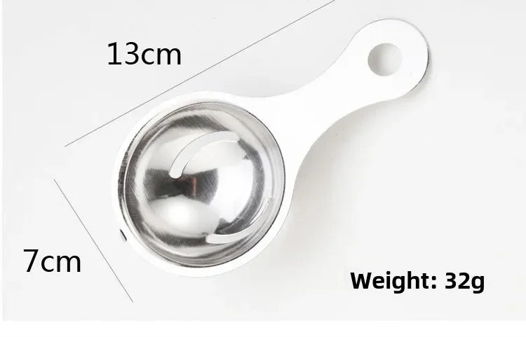 Egg Yolk Separator Stainless Steel Eggs White Filter