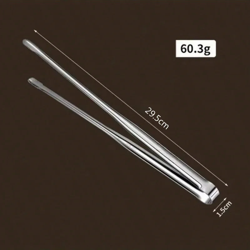304 Stainless Steel Grill Bbq Tongs Cooking Utensils