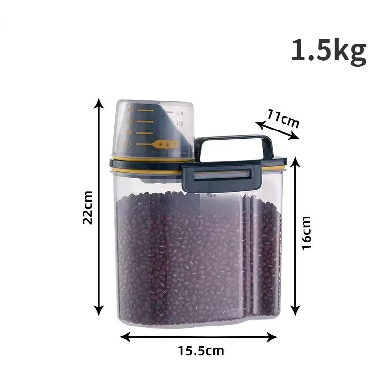 5kg/2kg Sealed Moisture Proof Pet Food Storage Container
