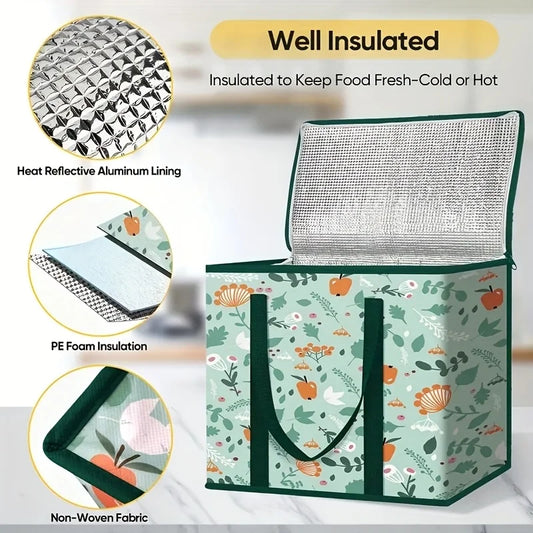 Large Reusable Grocery Bag - Keeps Food /Cold