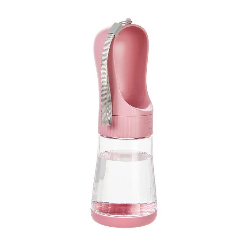 320ml Dog Water Bottle Food Container Travel In