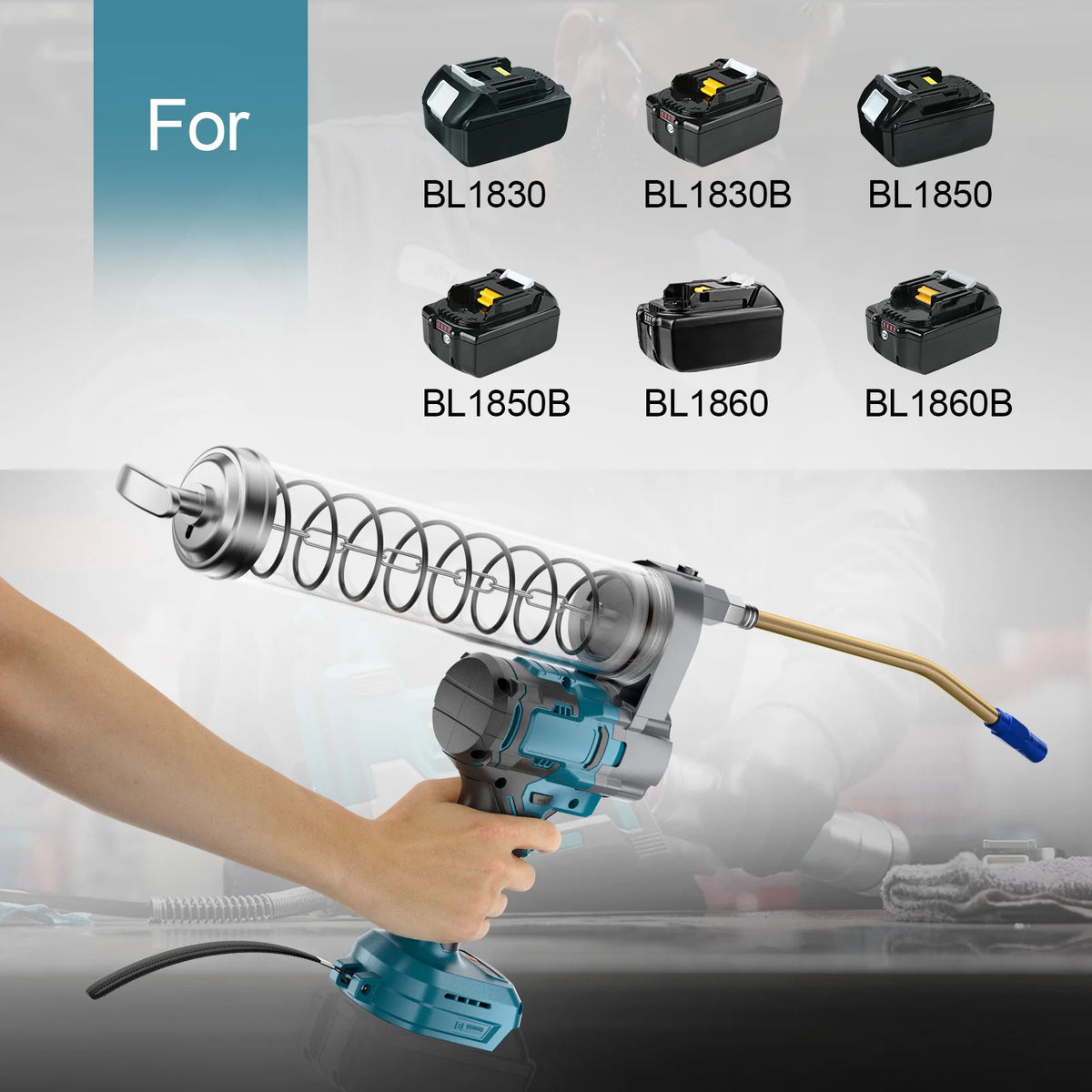 Electric Grease Gun Makita 18v Battery Oiling Machine