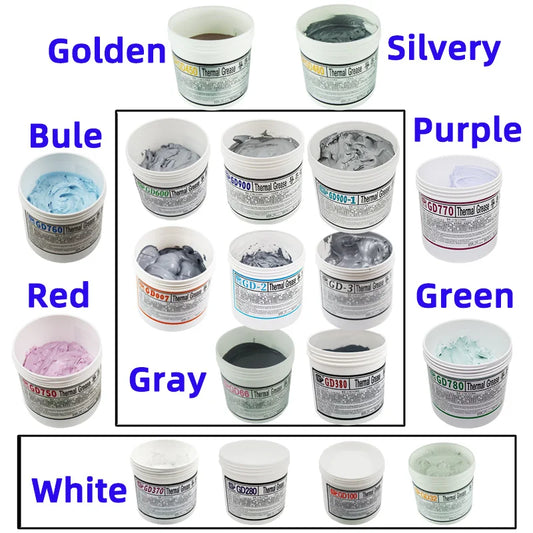 Gd900 Gd007 Gd-2 Thermal Grease Net Weight 1000g