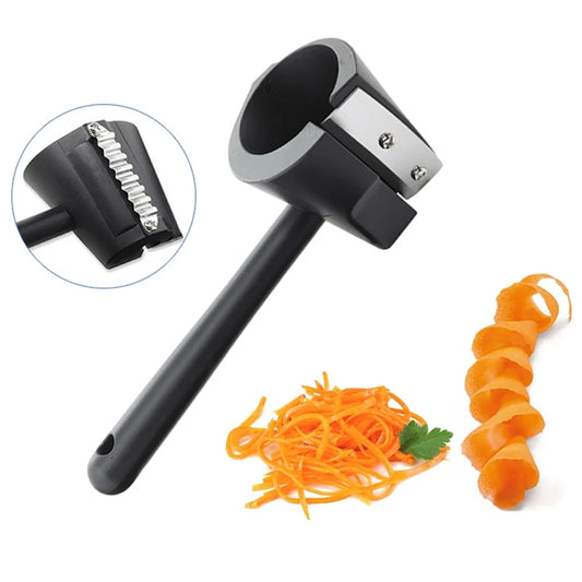 Vegetable Fruit Cutter Spiral Funnel Flower Shredder Peeler