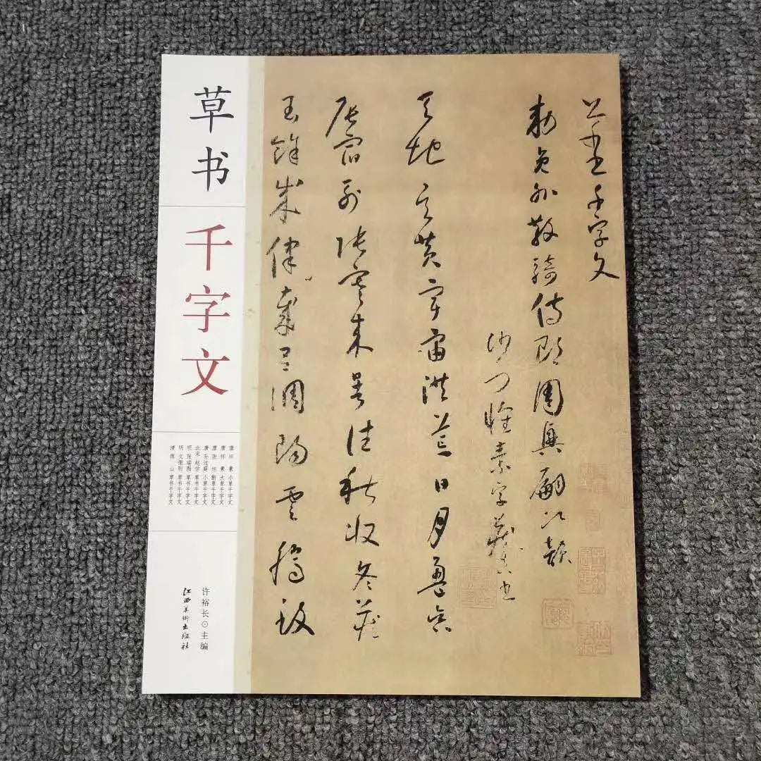 Multiple Styles Calligraphy Copybooks Chinese Thousand