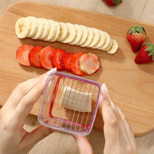 Strawberry Slicer - Fruit Slicer Container - Pro