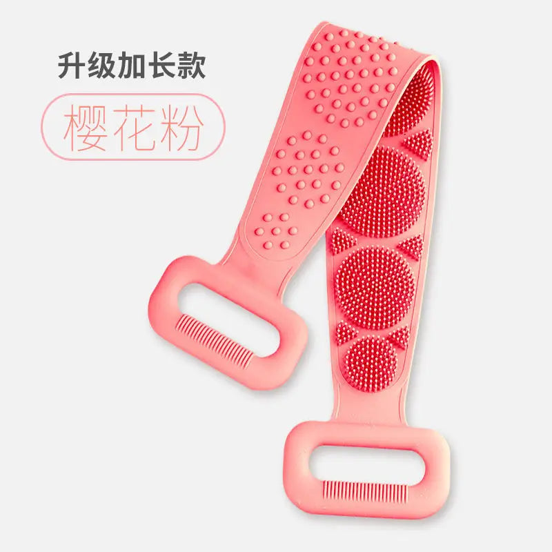Body Sponge Silicone Back Brushes Bath Towels Scrubber