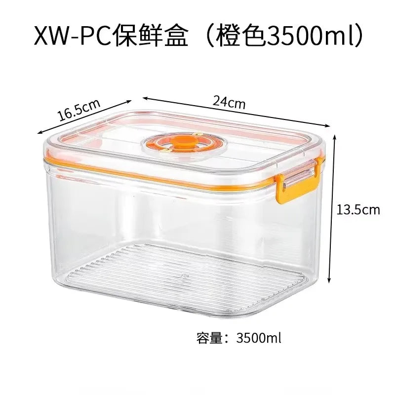 Vacuum Fresh-Keeping Box Refrigerator Sealed Canister