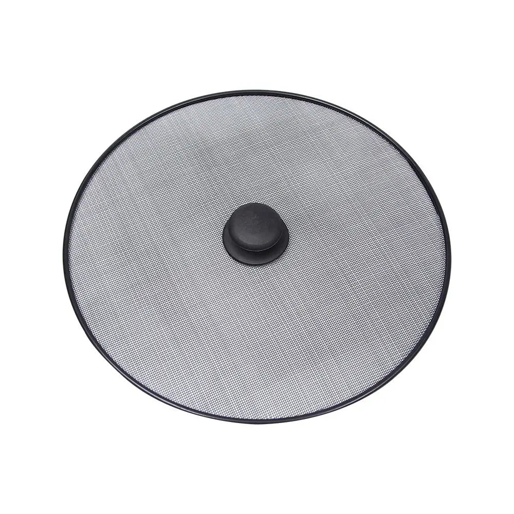 High Quality Black Oil Splatter Screen Handle Durable