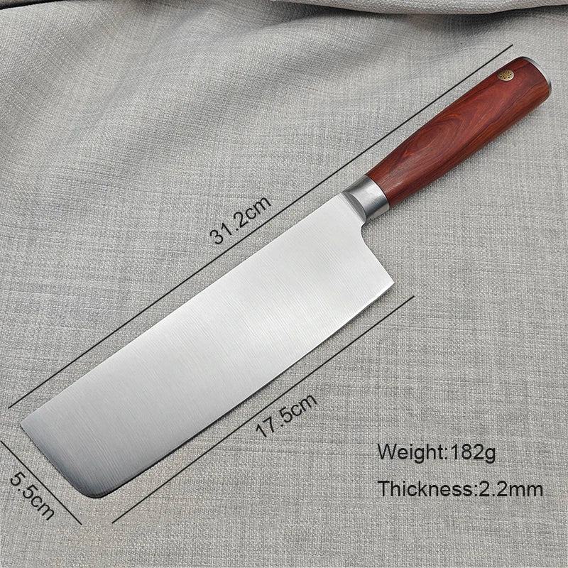 Japanese Chef Knife Wood Handle Professional Slicing Sushi