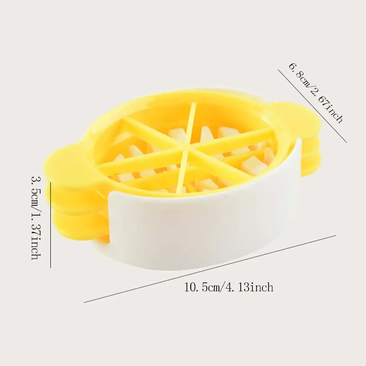 Vegetables Fruit Egg Slicer Section Cutter Stainless Steel