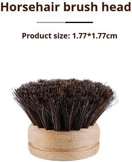All-Purpose Dish Scrub Cleaning Brush Heads Sisal Horse