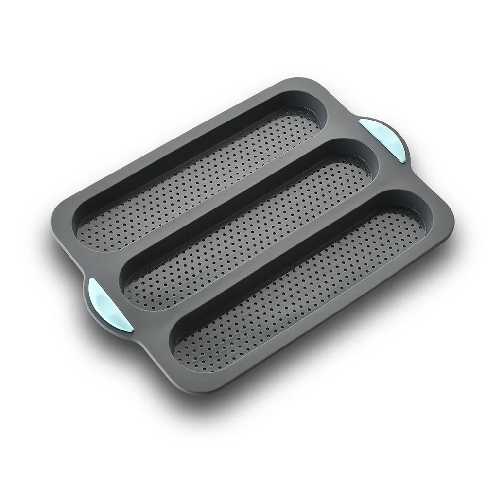 Silicone Baking Mold & Grid Nonstick Loaf Pan