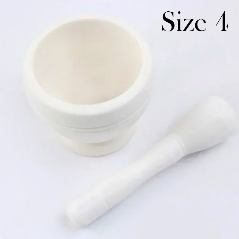 Small Cooking Resin Mortar Pestle Garlic Herb Spice