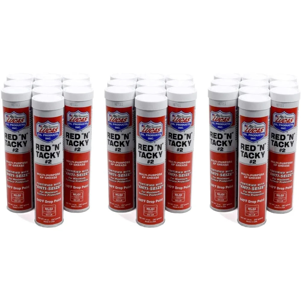 Us Red Tacky Grease 14 Oz Tube Multipurpose