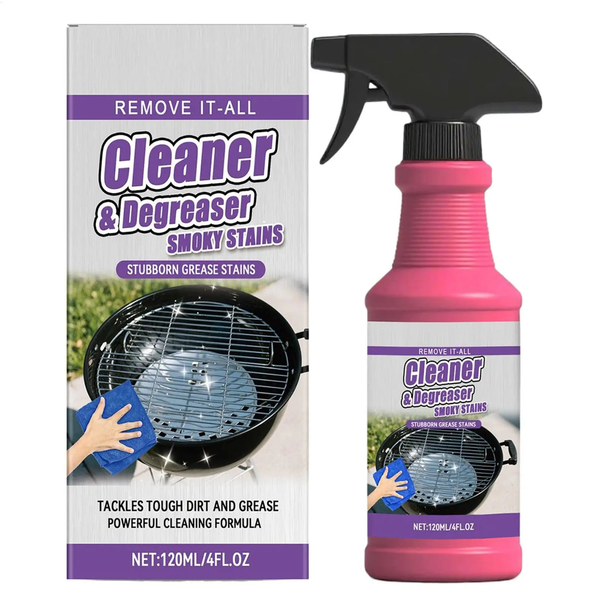120ml Barbecue Rack Cleaner Powerful Cleaning Stubborn Grease