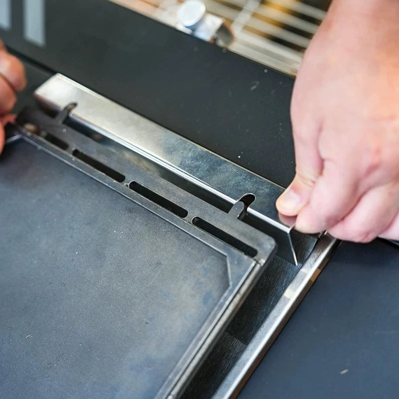 Outdoor Camping Baking Tray Barbecue Grill Tray Gs450