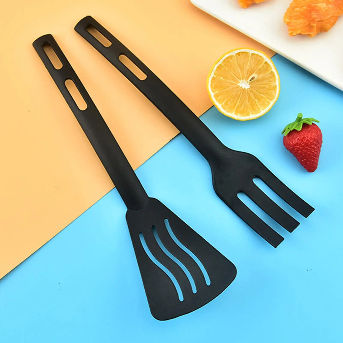 Nylon Cooking Sturdy Cutlery Kit Non-Stick Spatulas Comfortable