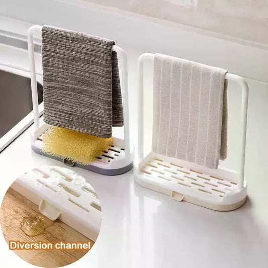 Dishcloth Drainer Rack Towel Rack Dishcloth Holder Countertop