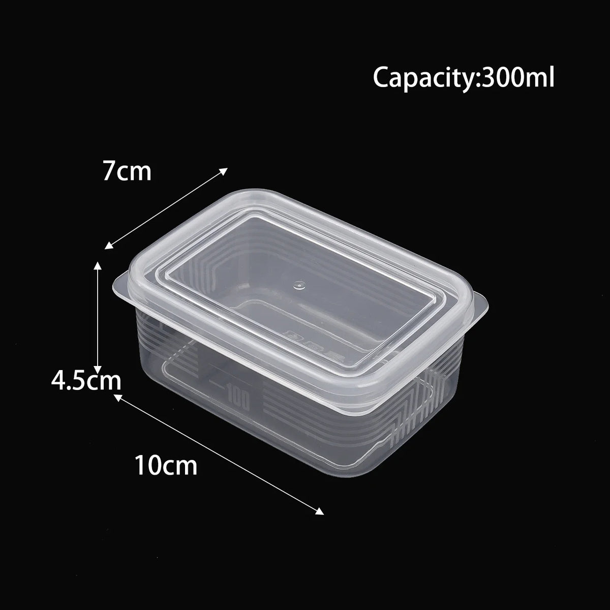 300/600/1200ml Fresh-Keeping Boxes Refrigerator Storage