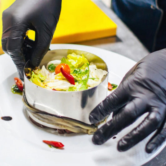 50/100/200/400/1000 Disposable Nitrile Gloves Used Food Cooking