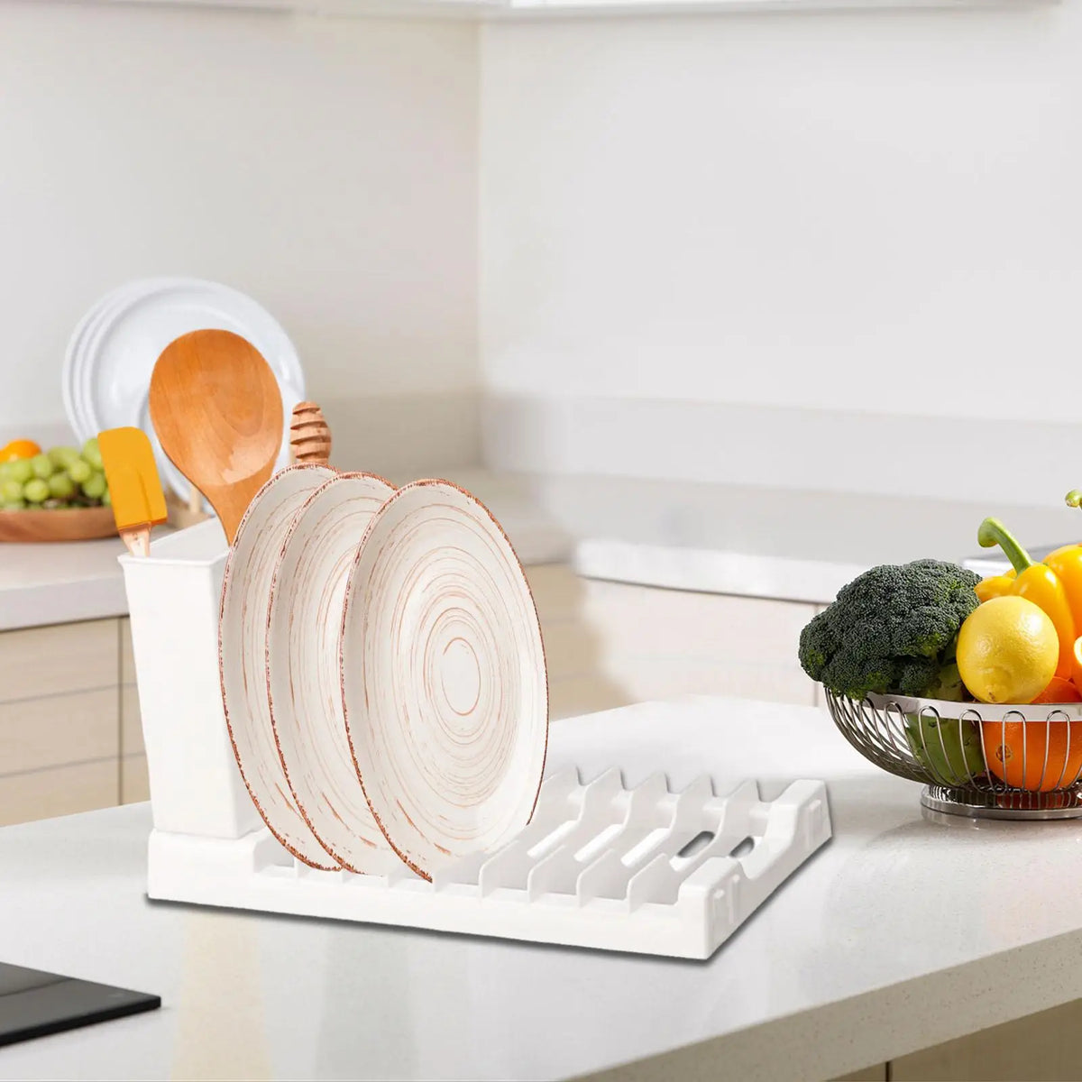 Dish Drying Rack Sink Multipurpose Cutlery Holder Hanging