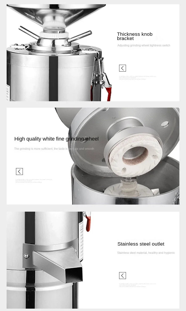110v 220v Peanut Butter Maker Machine Sesame Nut