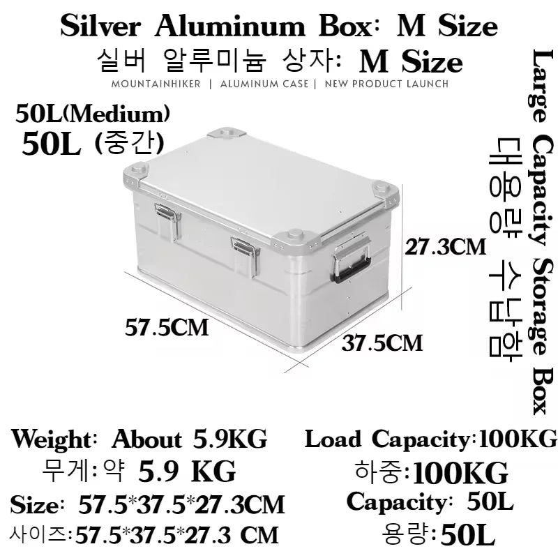Mountainhiker 20-96l Outdoor Storage Box Camping Picnic Travel