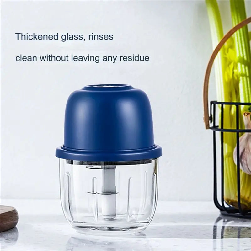 Aa81-Garlic Chopper Food Processor Mini Food Chopper Onion