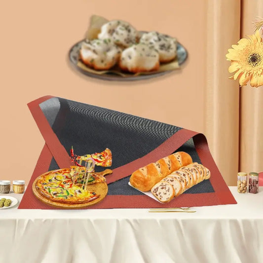 Silicone Grill Mat 30x40cm Baking Tray Breathable Bbq