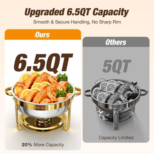 5qt Round Chafing Dish Buffet Chafing Dishes Buffet