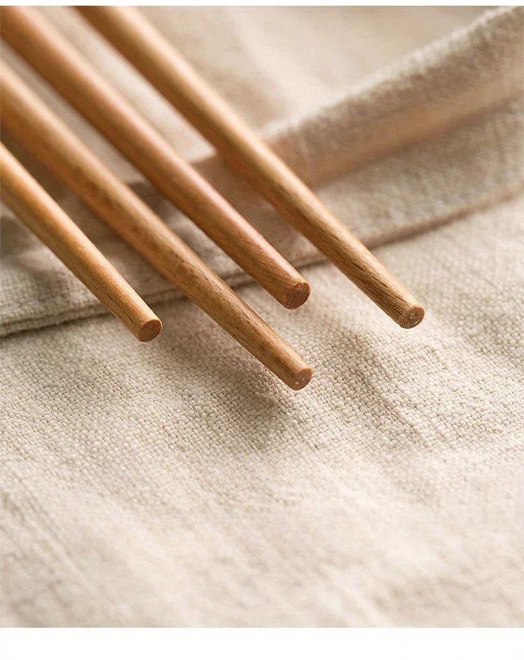 Pair Japanese Extra Long Wooden Chopsticks Polished Beech