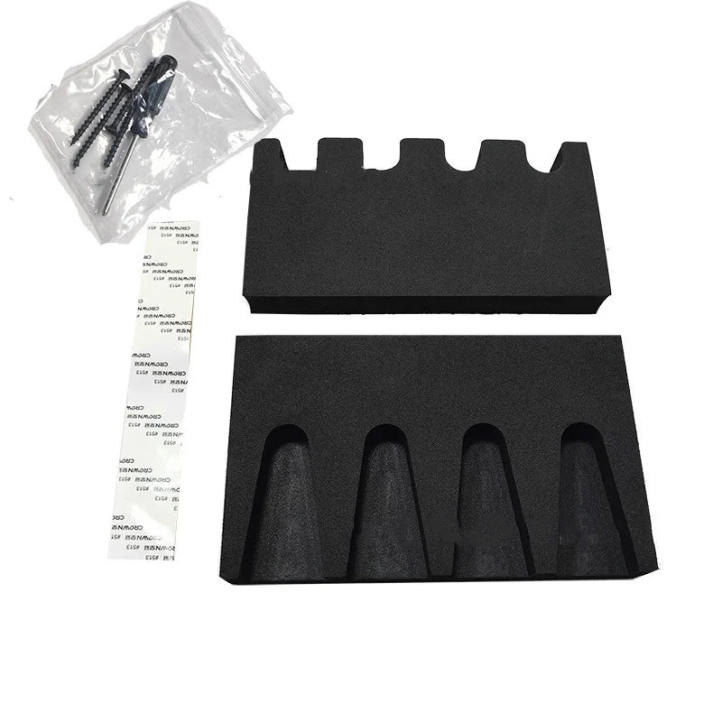 Rack Organizer Slots Soft Foam Pistol Holder Gun