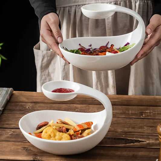 Creative Ceramic Beautification Dessert Plate Dim Sum Plate