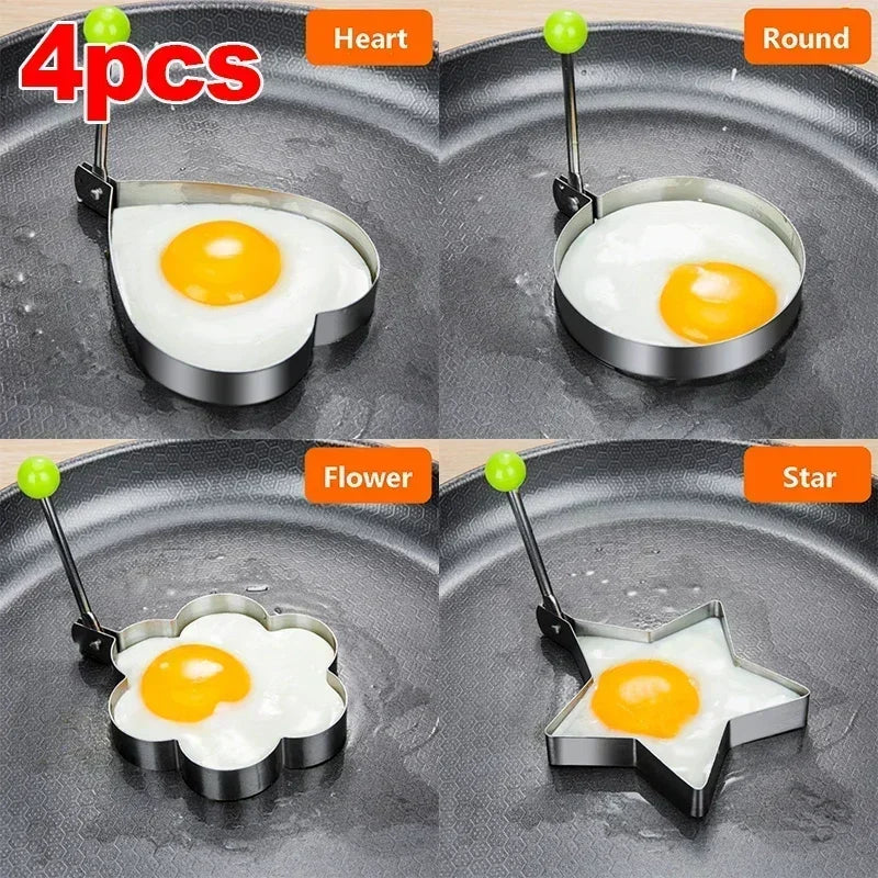 Styles Fried Egg Mold Diy Breakfast Pancake Shaper