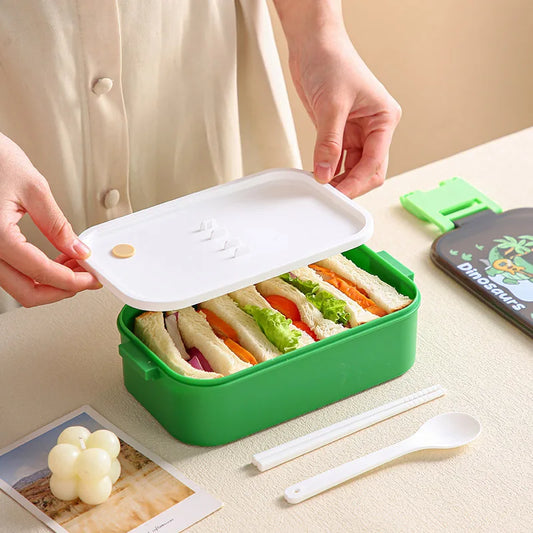 Lunch Box School/ Kids/Kindergarten Water Bottle Dinosaur Unicorn