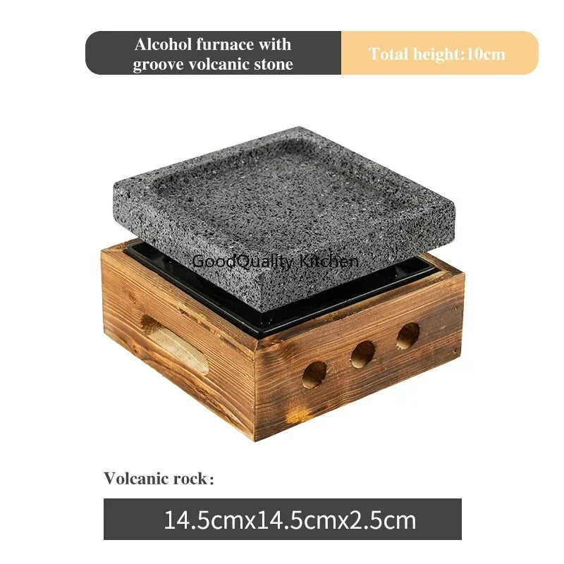 Japanese Barbecue Stove Beef Steak Plate High Temperature