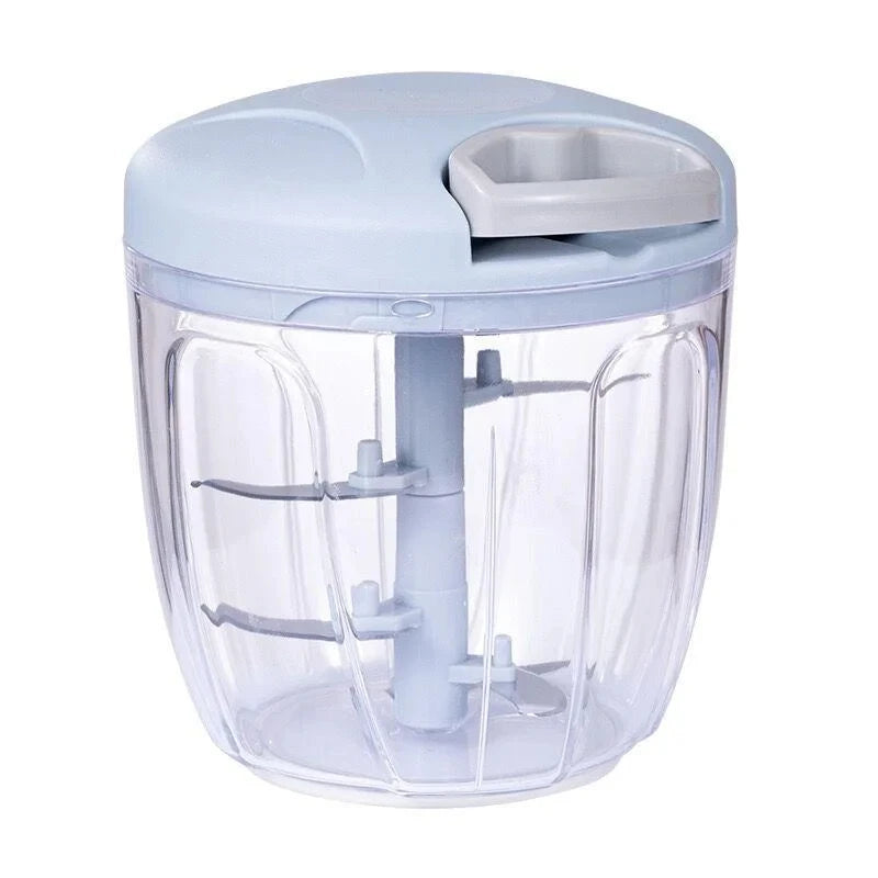 500/900ml Hand Chopper Rope Food Processor Silcer Shredder