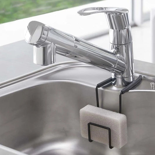 Sink Sponge Holder Small Bathroom Metal Organizer Liquid