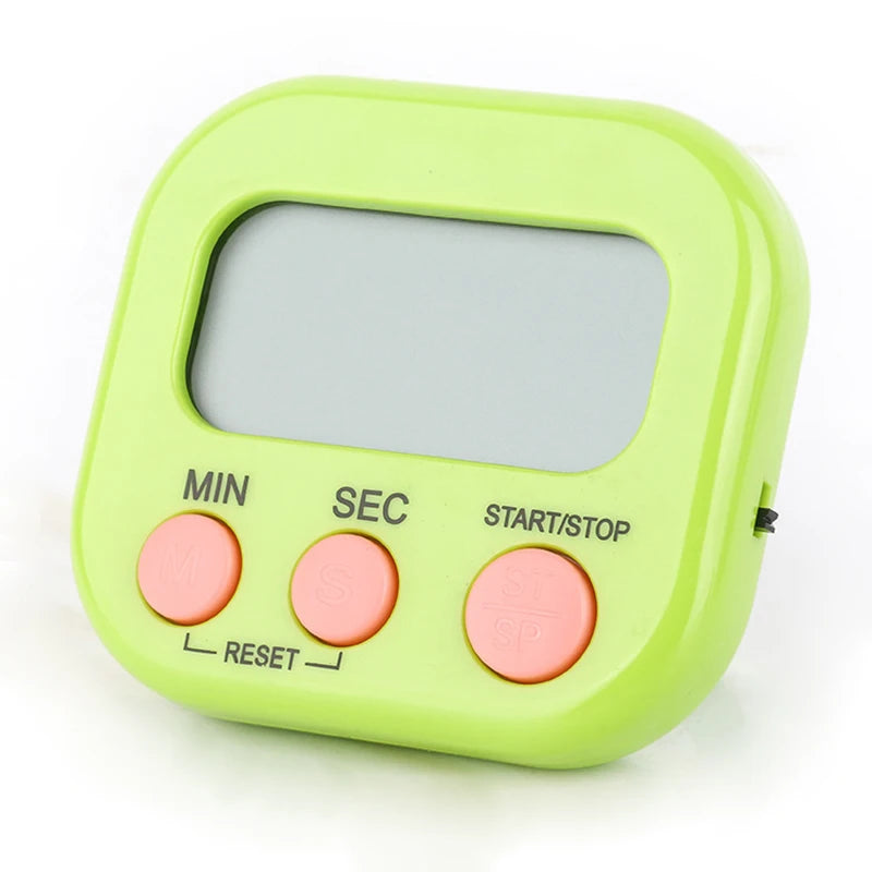 Digital Timer 99 Minutes Cooking Countdown Magnetic Timing
