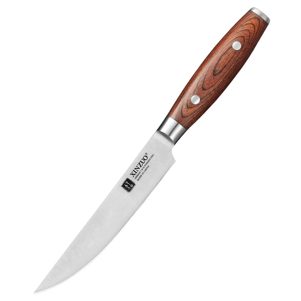 Xinzuo 1pc/4pcs Professional Knife Steak Knife Razor Sharp