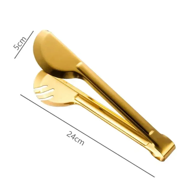Stainless Steel Tableware Golden Pot Colander Bbq Grilling