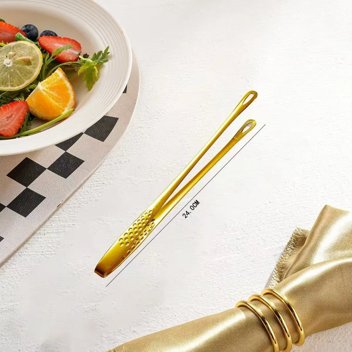 Tongs Stainless Steel Barbecue Tongs Clip Bbq Grill