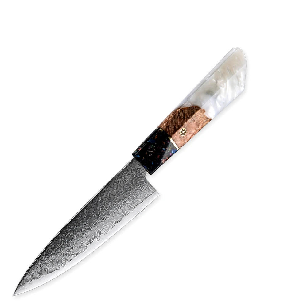 Inch Utility Knife Ultra Sharp Japanese Damascus Steel
