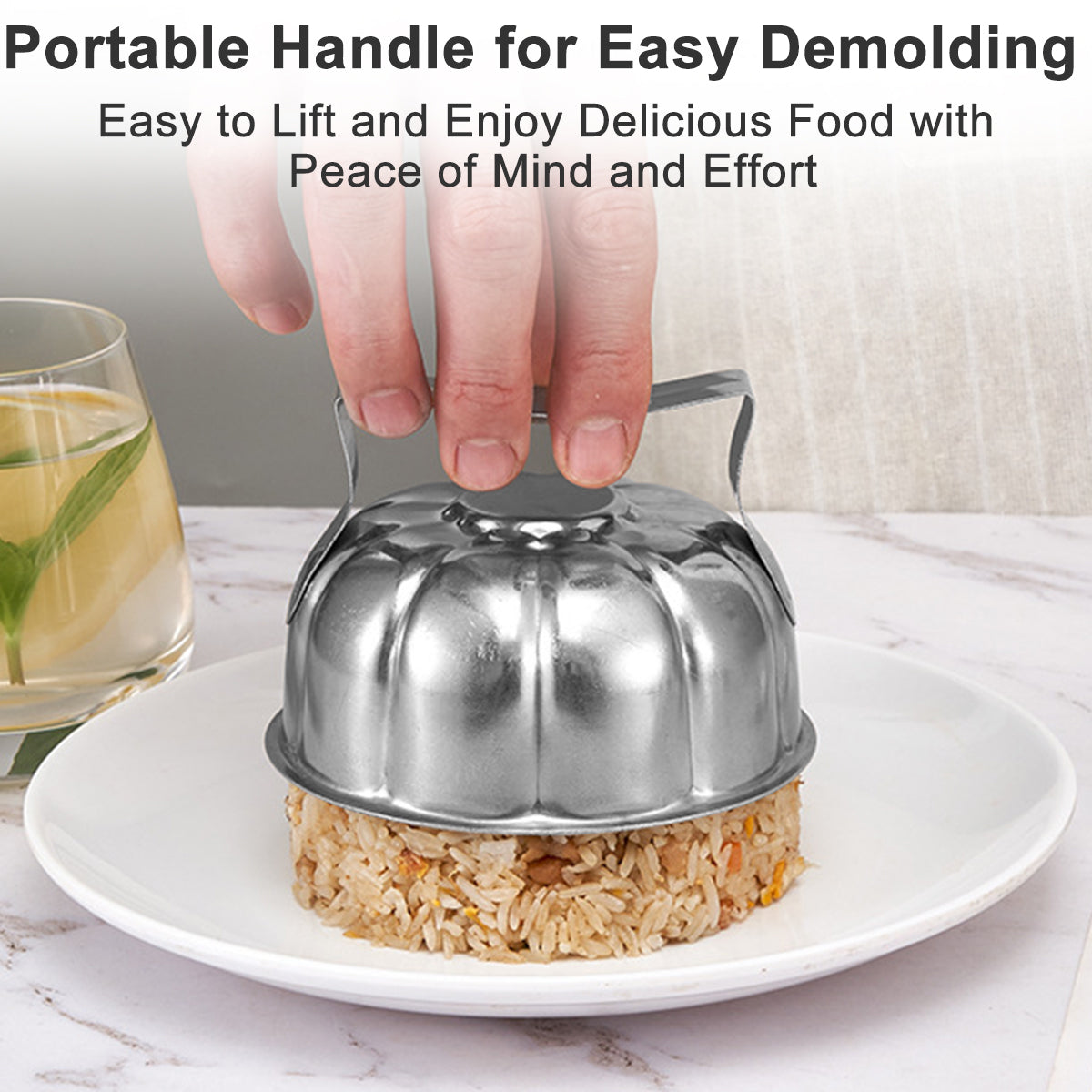 Omurice Mold Japanese-Style 304 Stainless Steel Boat-Shaped