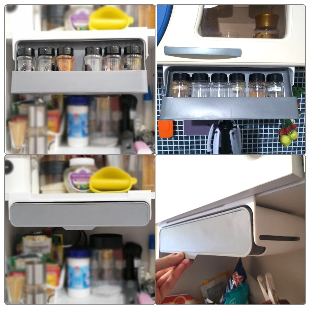 Spice Bottle Storage Rack Supplies Storage Under Desk