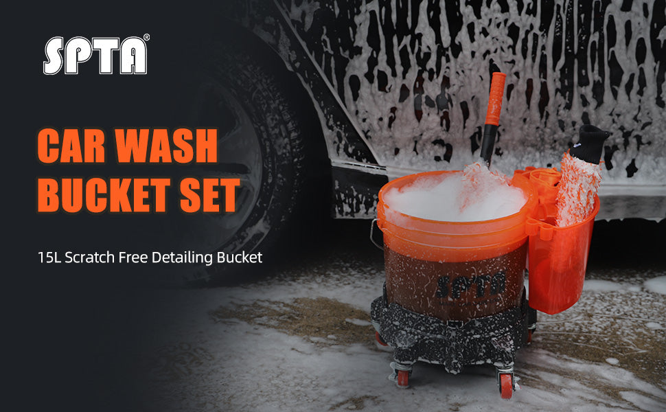 Spta 31pcs Car Wash 15l Bucket Car Wash