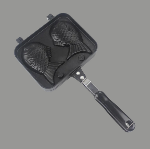 Ceramic Double Fish Waffle Maker – Fast & Fun Breakfast Hack